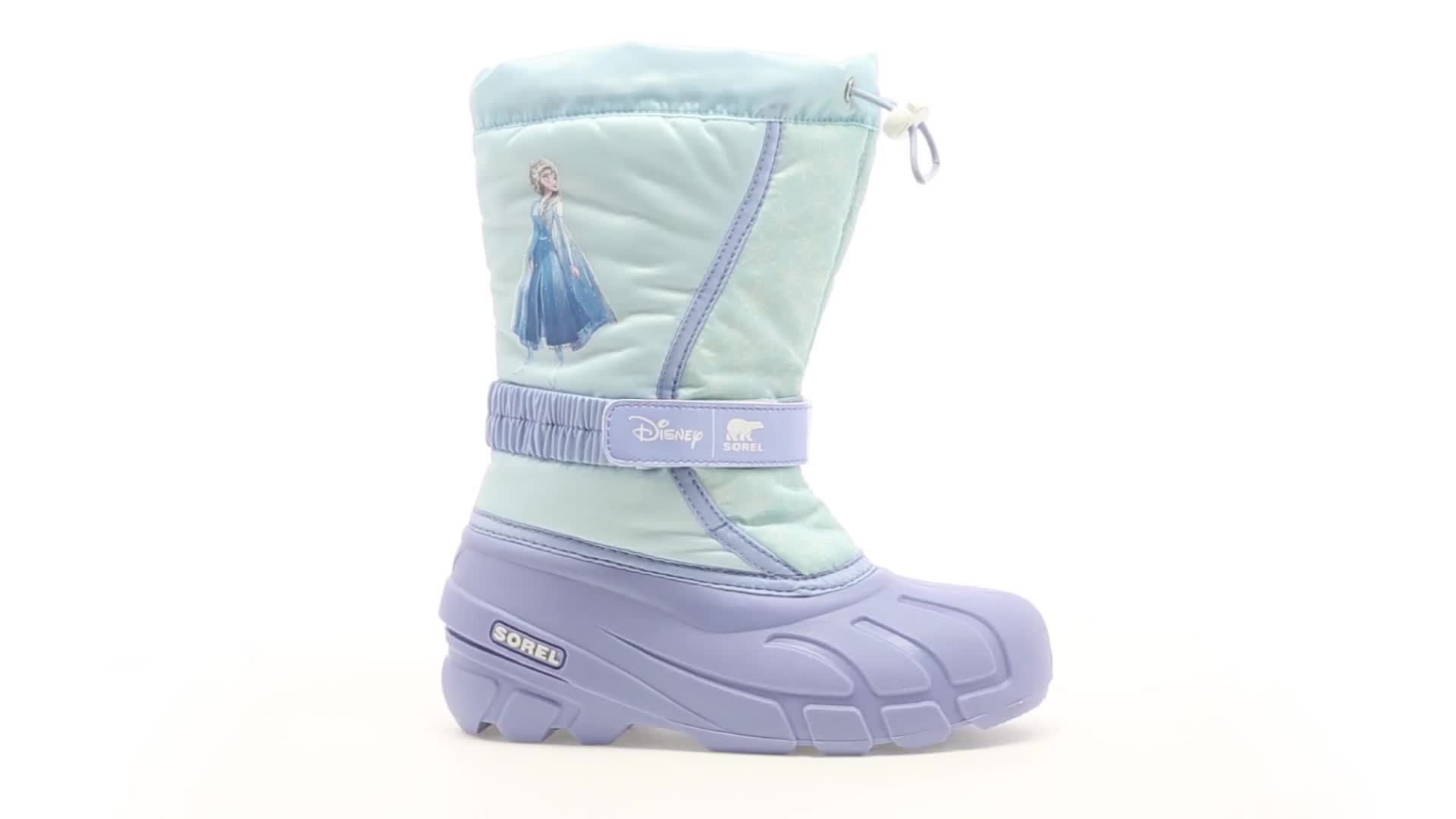 frozen cowboy boots