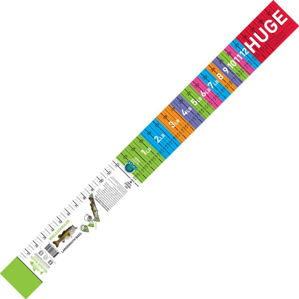 Release Ruler Largemouth Bass Decal Ruler product image