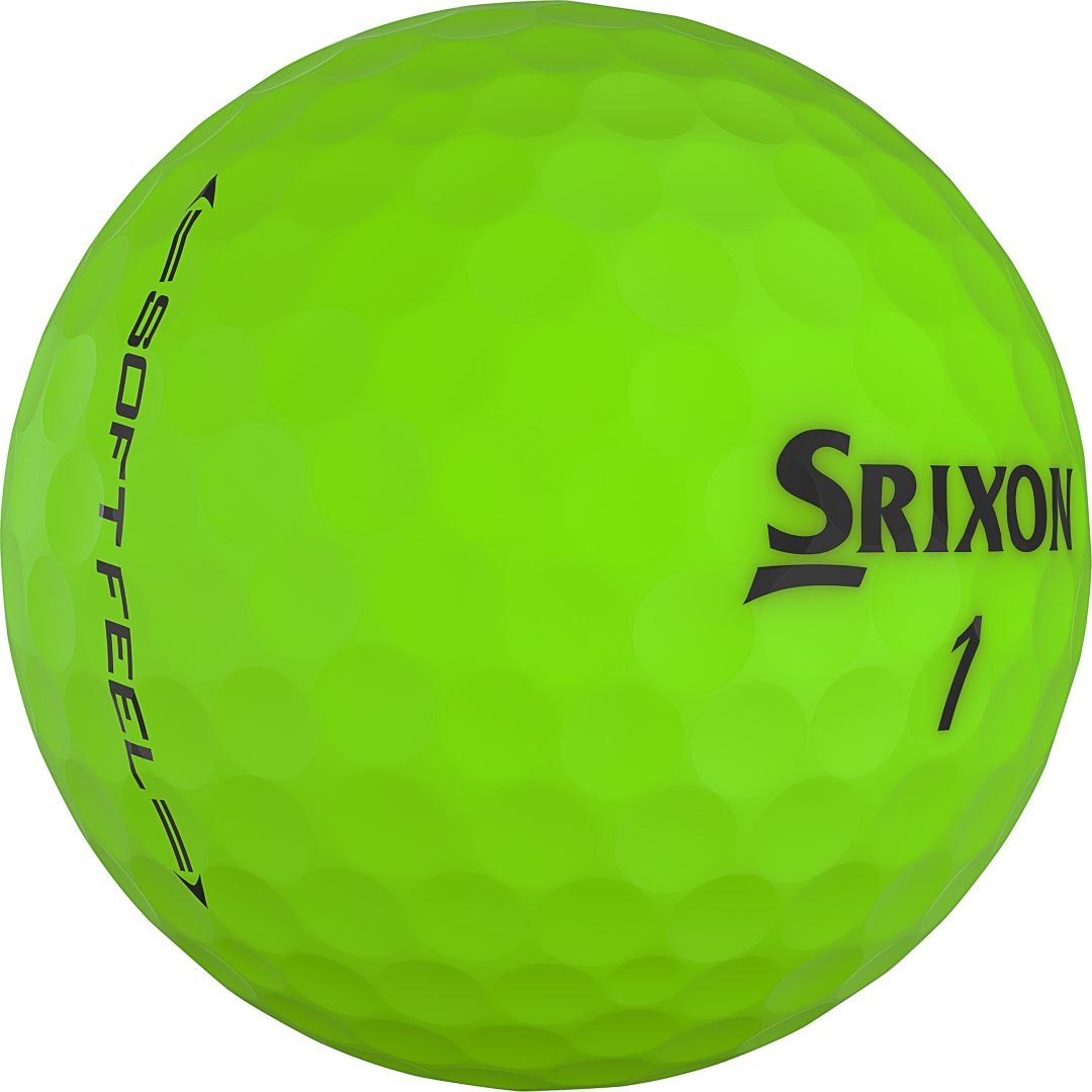 Srixon 2018 Soft Feel 11 Brite Green Golf Balls 1
