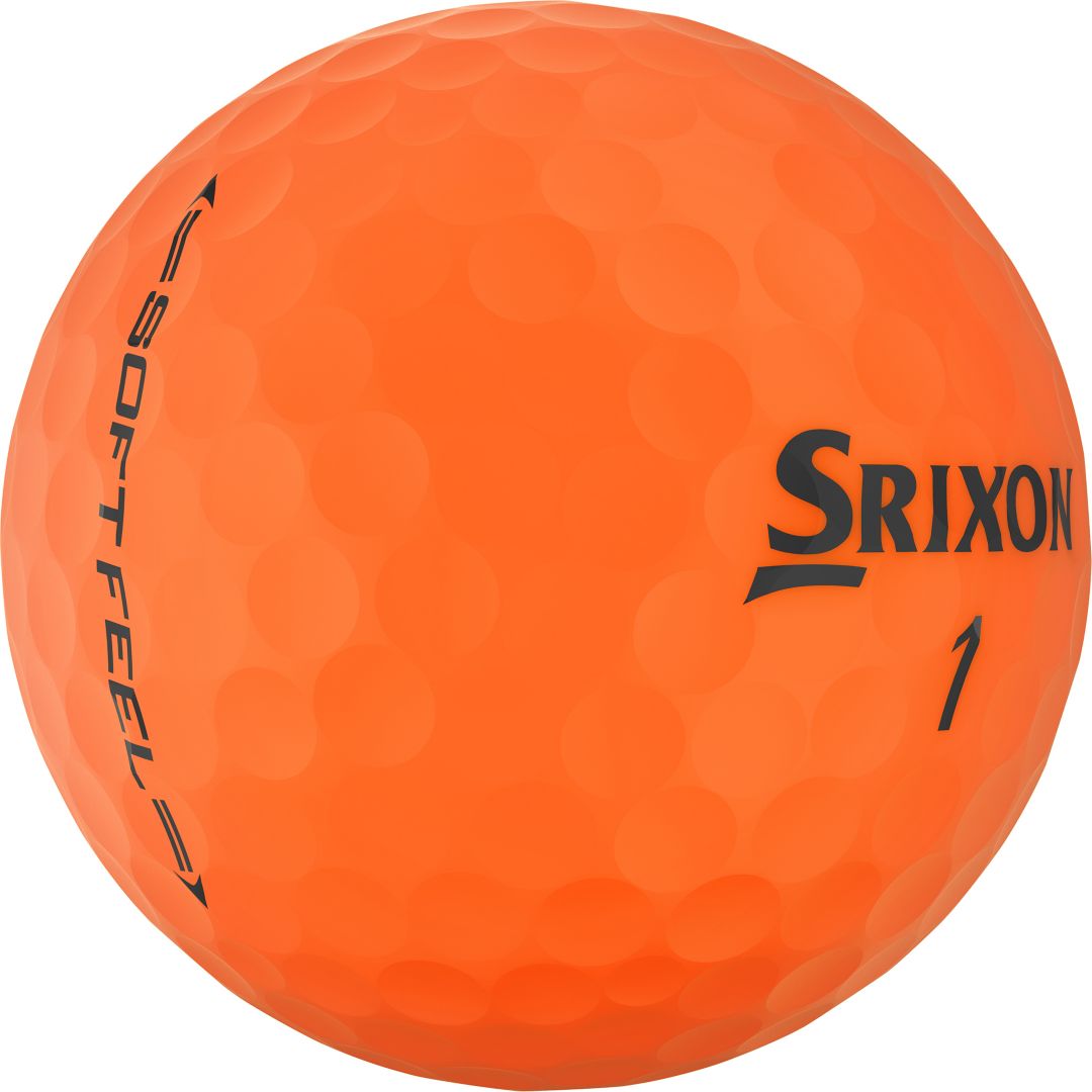 Srixon 2018 Soft Feel 11 Brite Orange Golf Balls 1