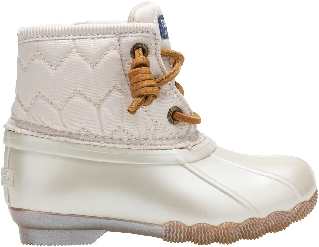 ivory sperry duck boots