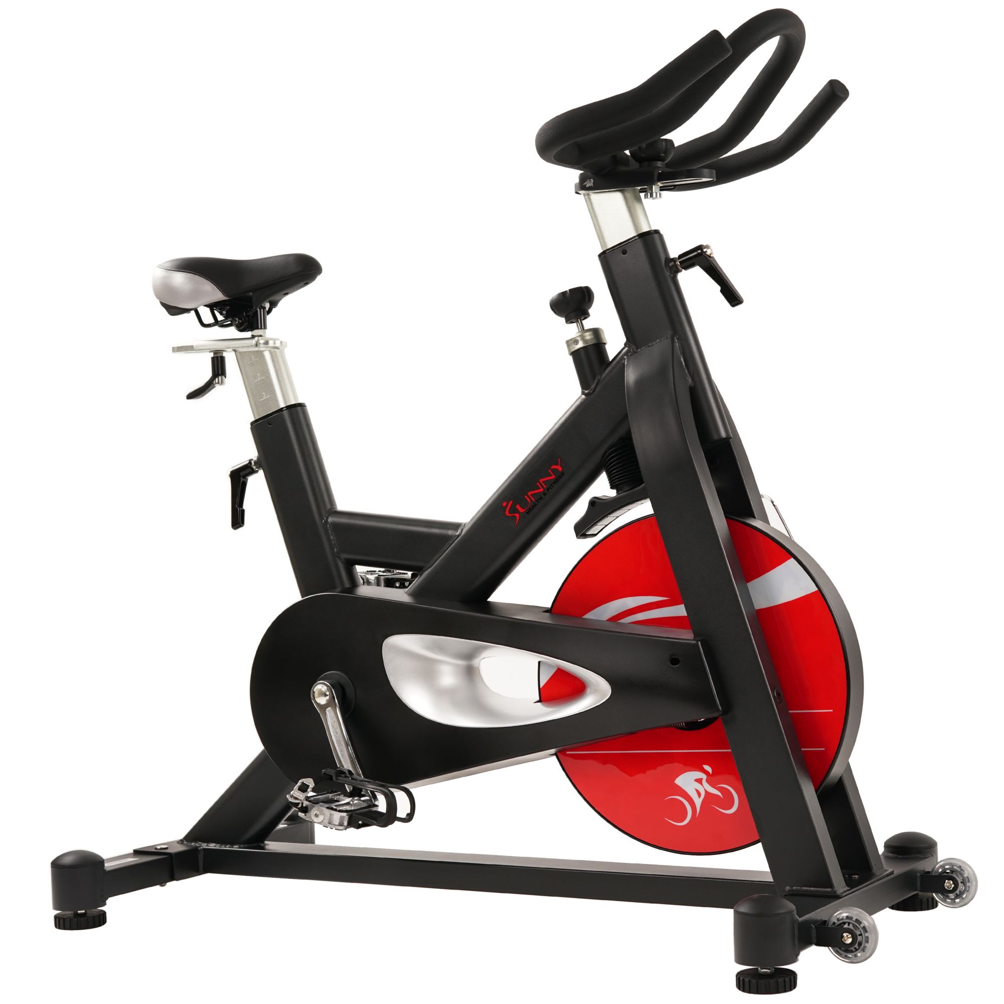 sunny health fitness indoor cycling bike