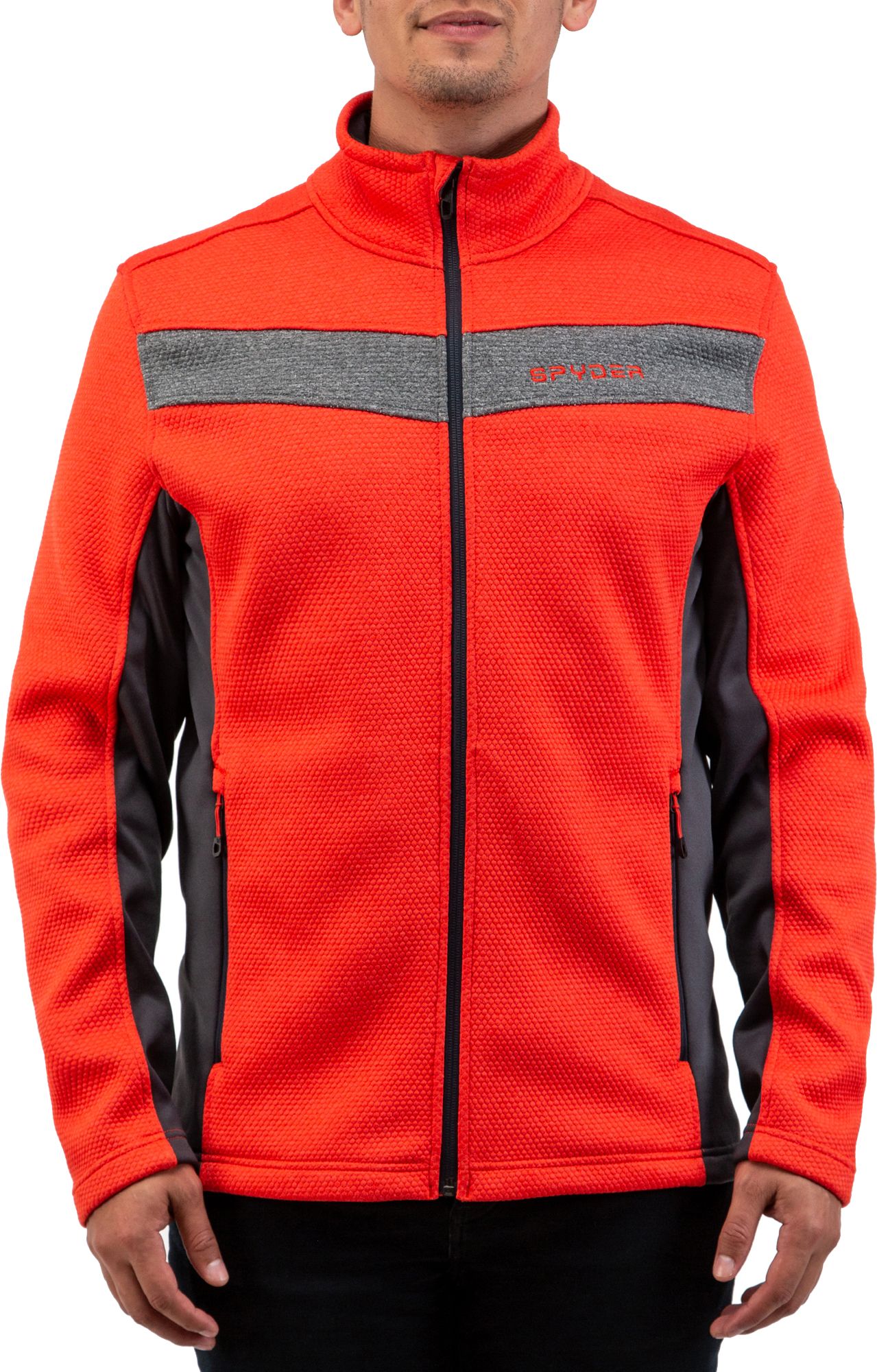 spyder men's fleece jacket