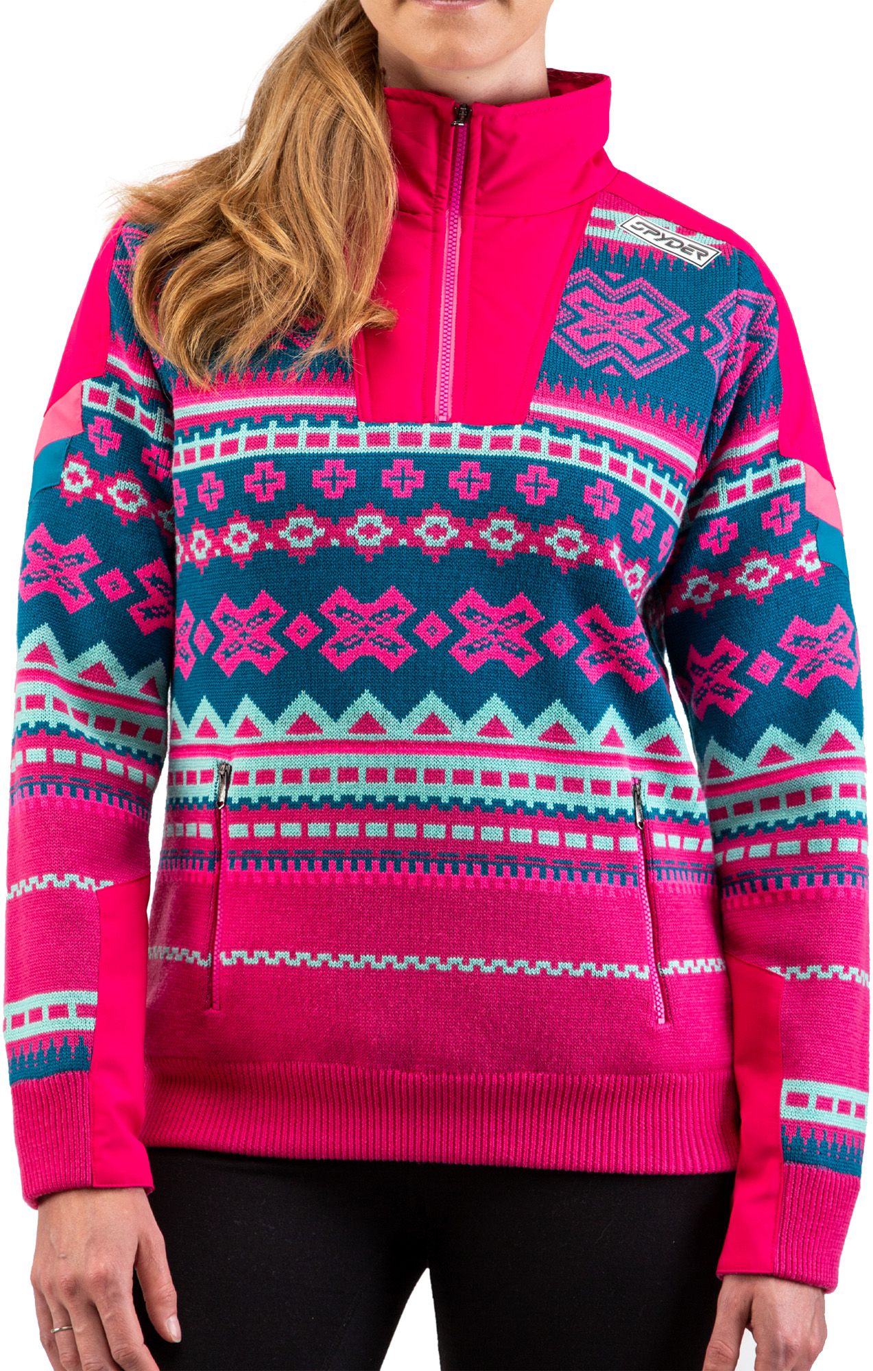 zipper pullover sweatshirt