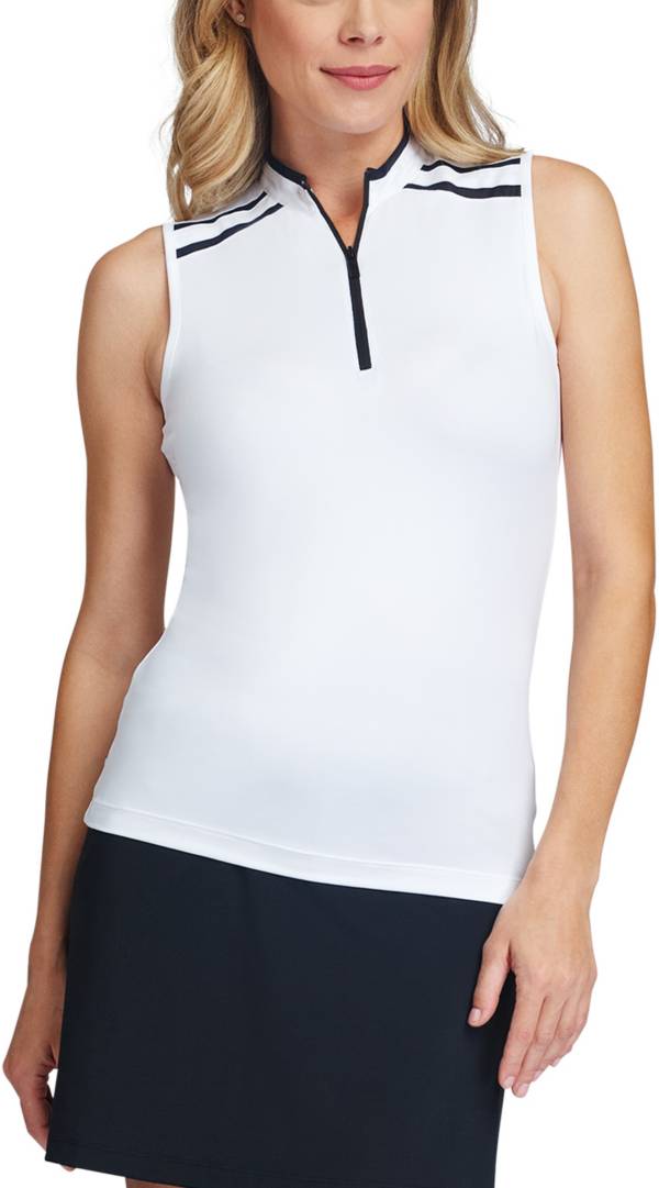 Download Tail Women's Sleeveless ¼-Zip Mock Neck Golf Top ...