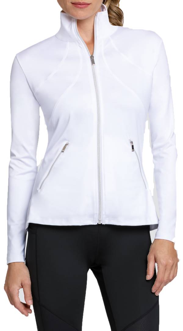 Ace Jacket - White Tennis Jacket, Athletic Jacket Womens