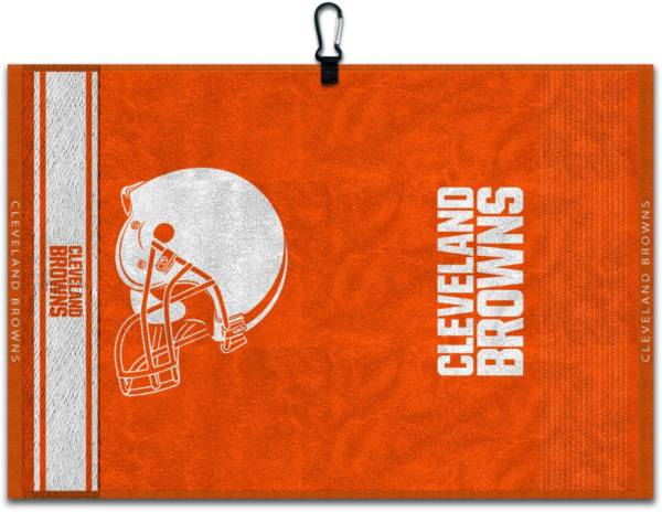 Team Effort Cleveland Browns Embroidered Face-Club Golf Towel