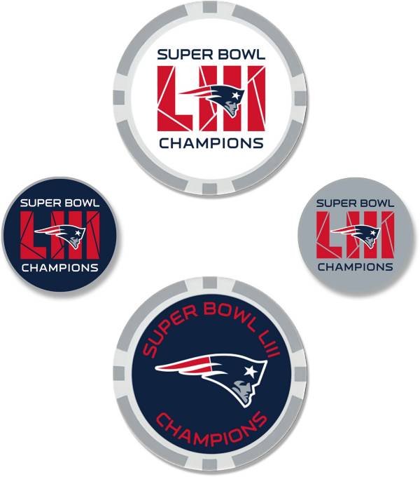 tolerance Kurv Ræv Team Effort Super Bowl LIII Champions New England Patriots Ball Marker Set  | Dick's Sporting Goods