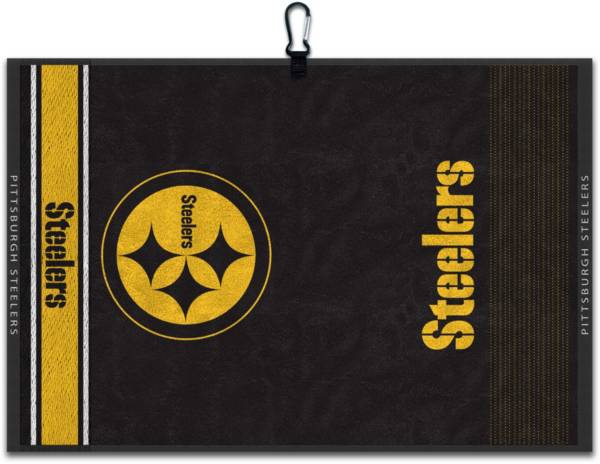 Team Effort Pittsburgh Steelers Embroidered Face-Club Golf Towel product image