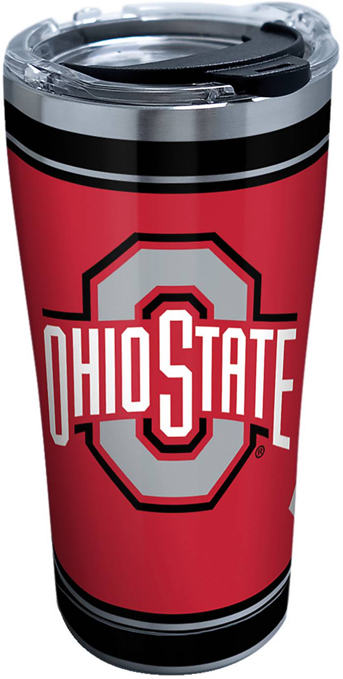 Ohio State Buckeyes 16oz. Colorblock Stainless Steel Curved Tumbler