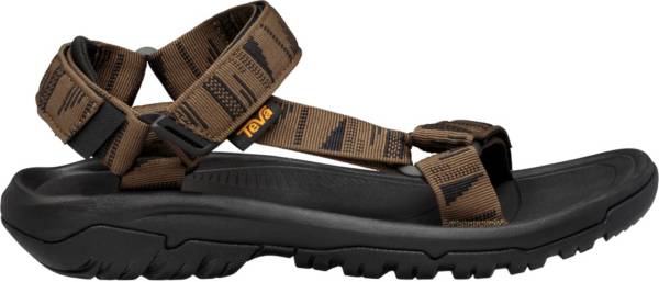 Teva Men's Open Toe Sandals, Flooded Dark Olive, 8 