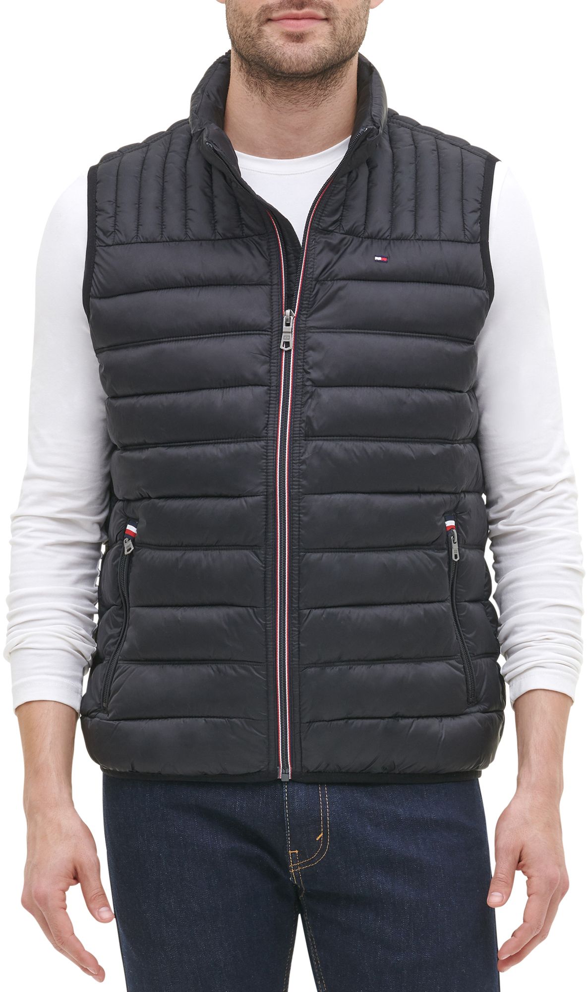 tommy hilfiger quilted vest