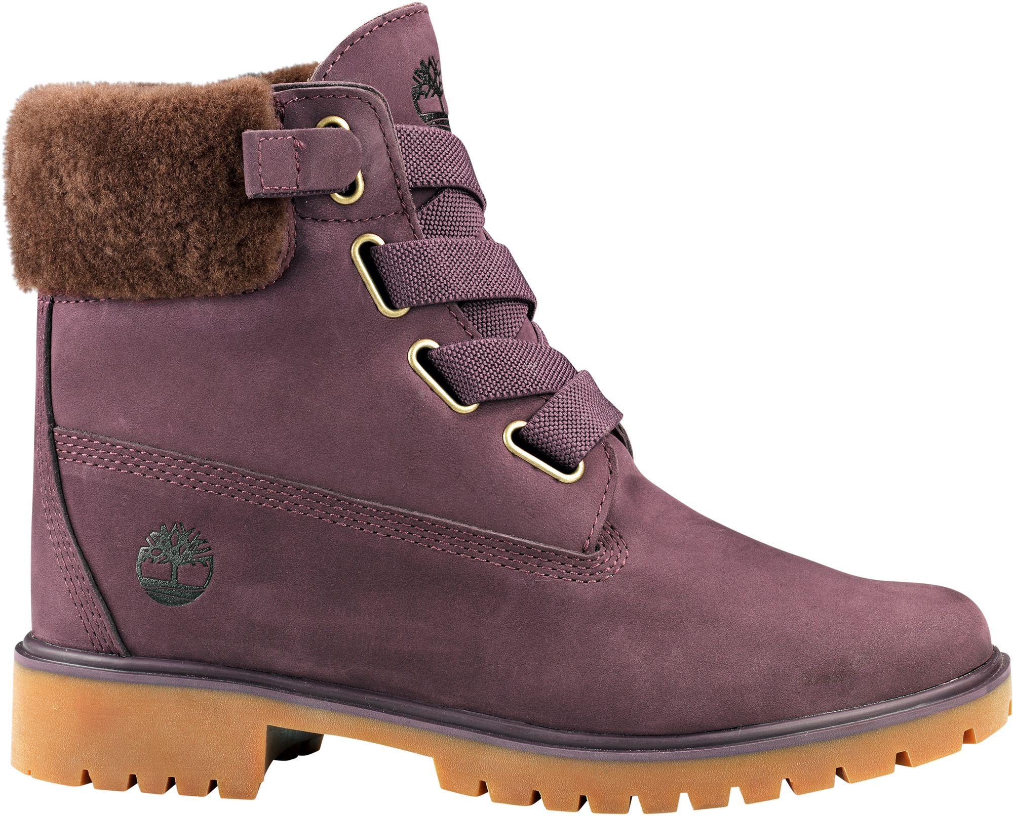 dark purple timberlands