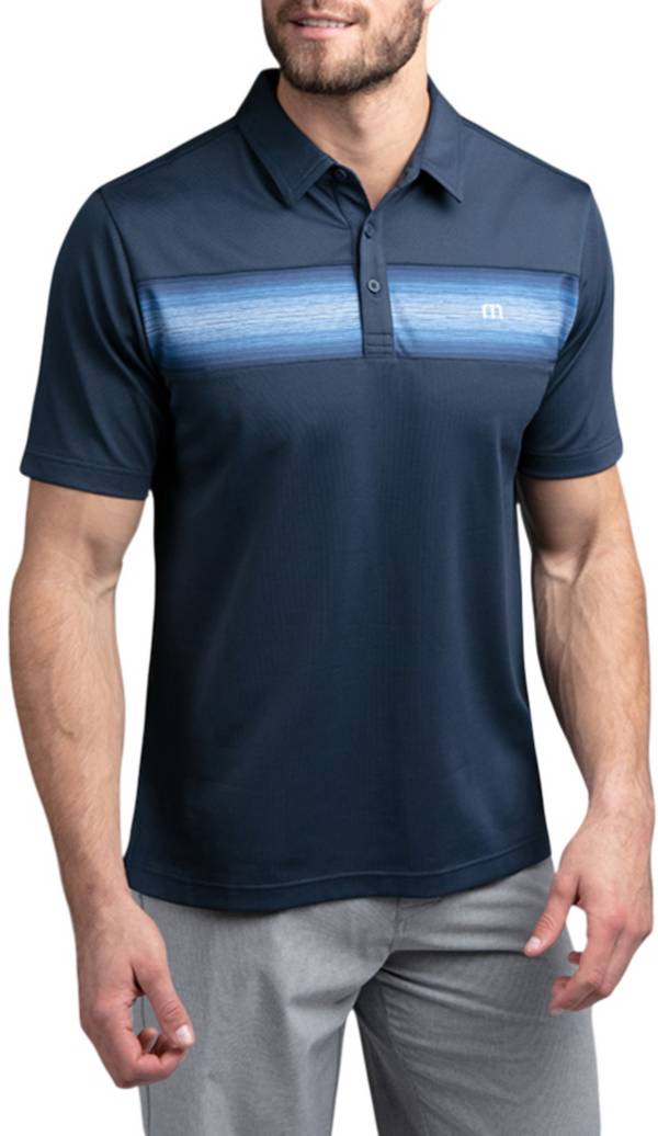 TravisMathew Men's The Big Freeze Golf Polo