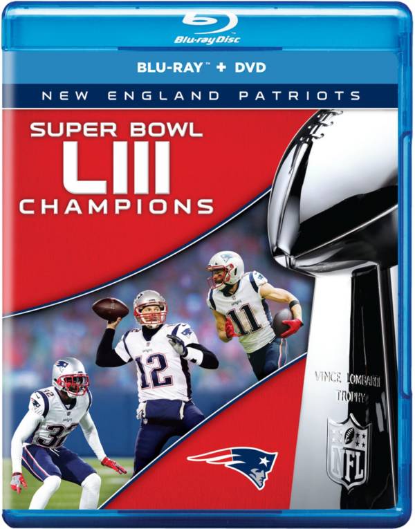 Team Marketing Super Bowl LIII Champions New England Patriots DVD & Blu-Ray Combo