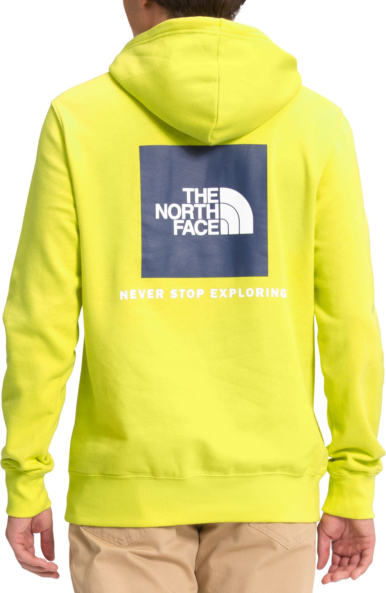 north face box logo hoodie