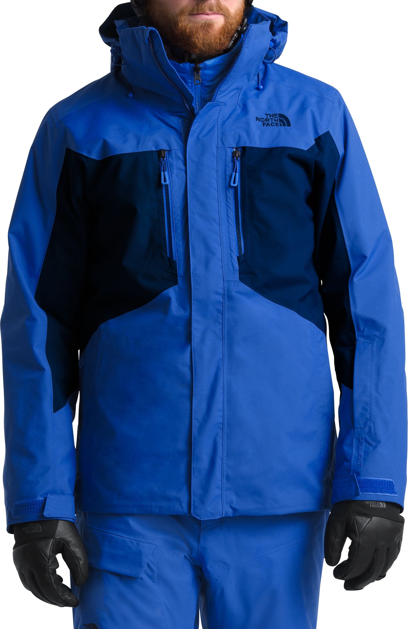 the north face men's clement triclimate jacket