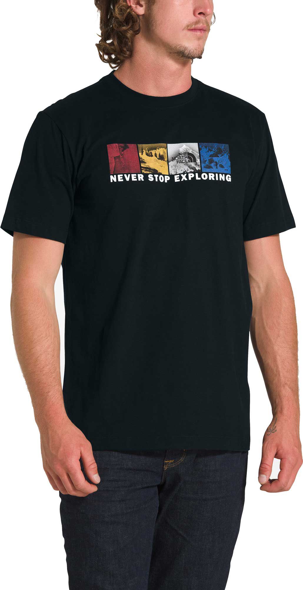 north face mens t shirts