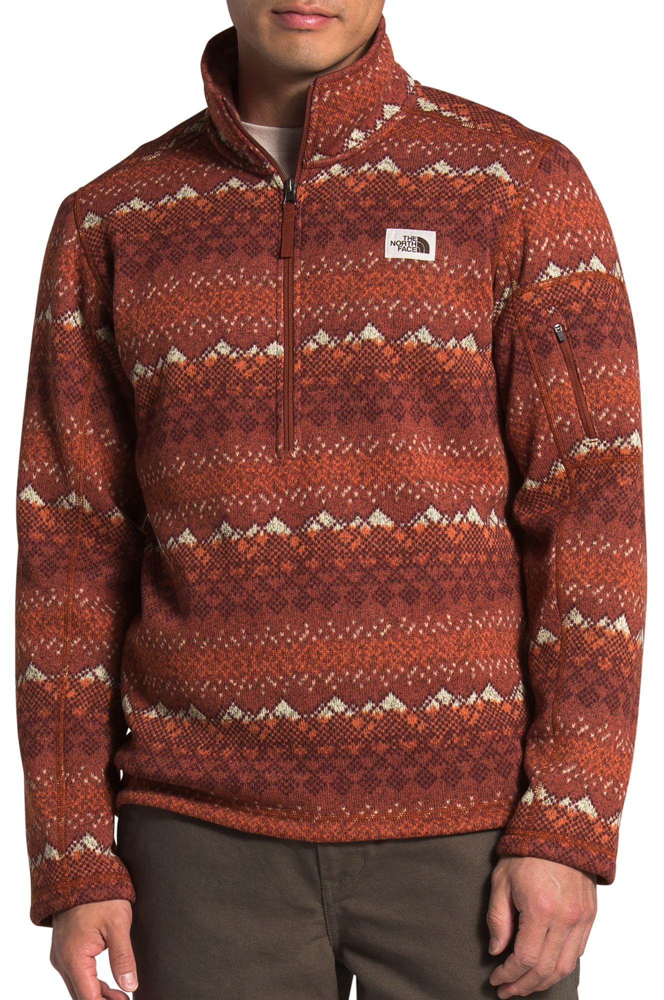 the north face men's gordon lyons quarter zip