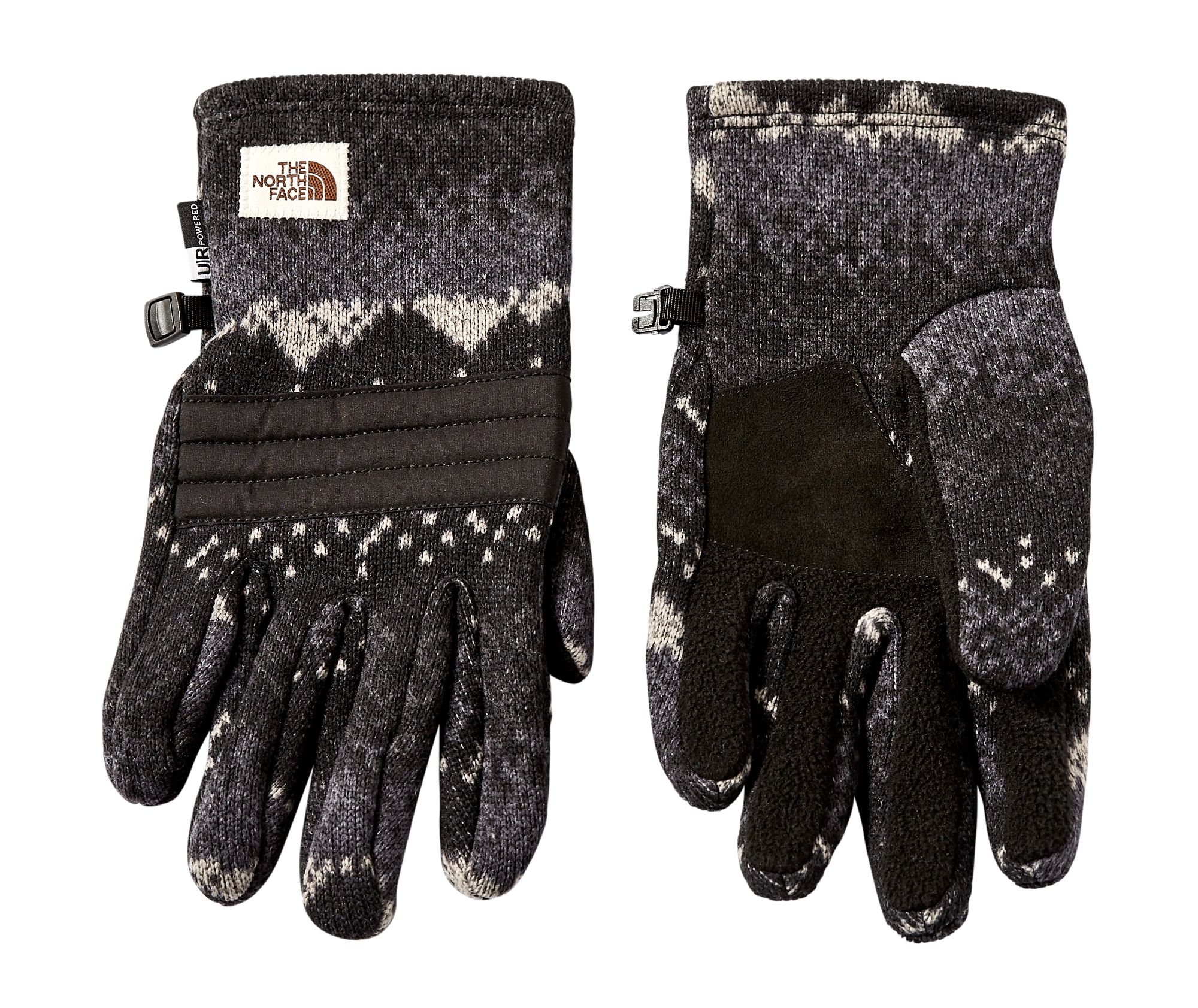 the north face men's fleece patch gloves