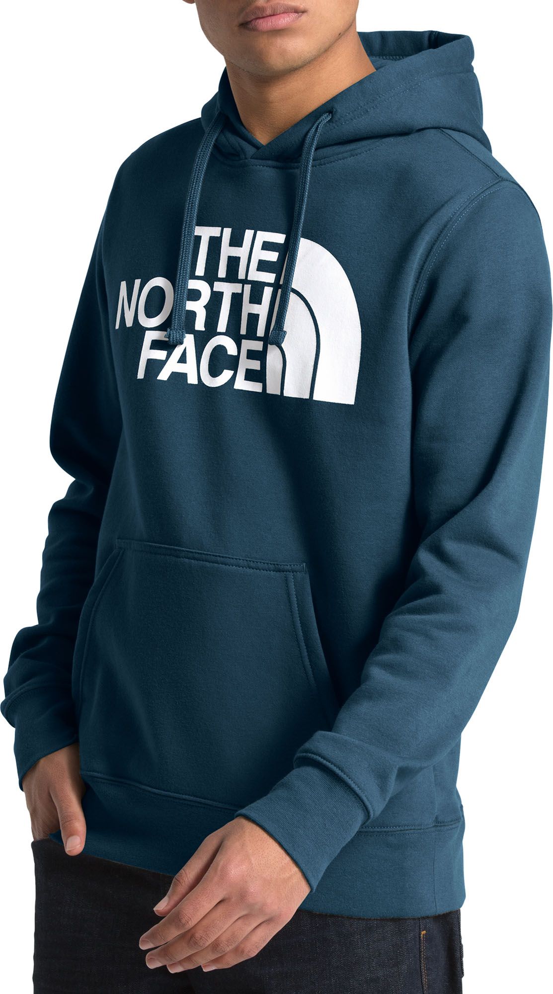 mens grey north face hoodie