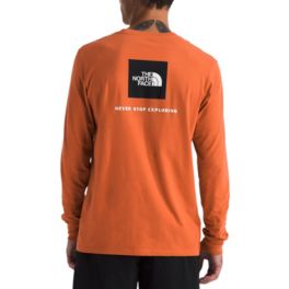 ■THE NORTH FACE■ Men's NSE Long Sleeve T-Shirt WHITE NT7TQ THE NORTH FACE Men's Long Sleeve Throwback Tee, TNF White