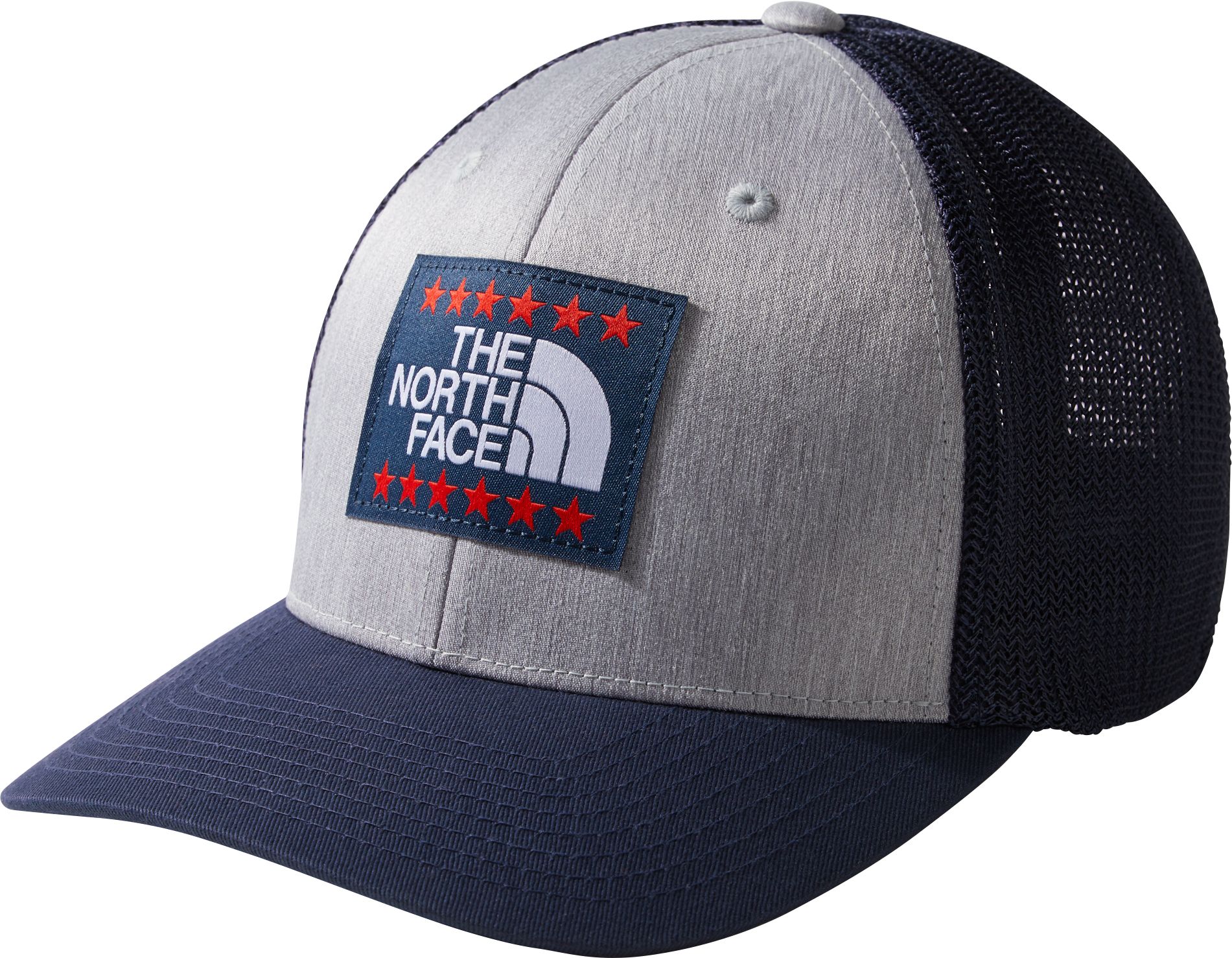 north face men's emb trucker hat