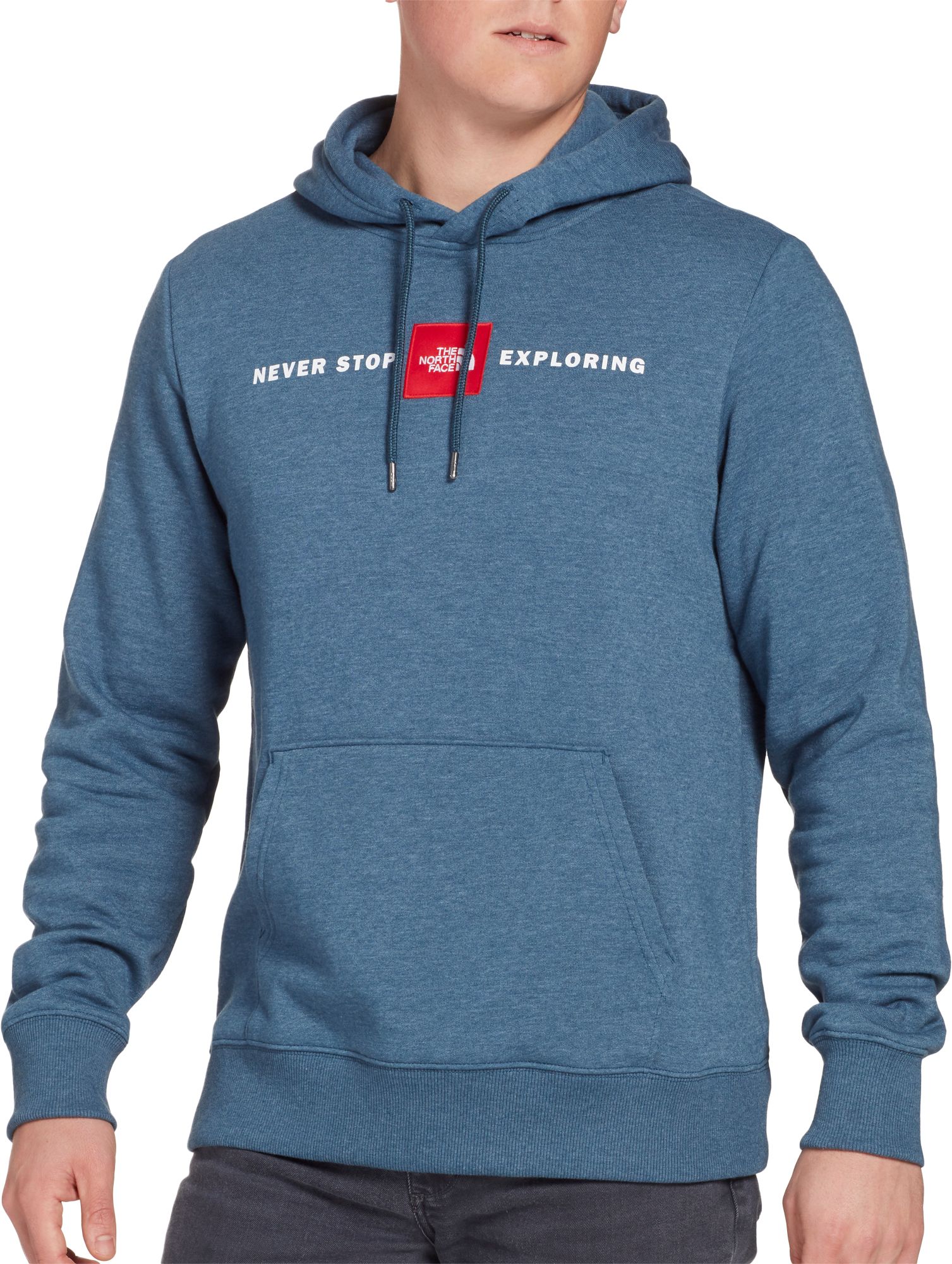 the north face never stop exploring hoodie