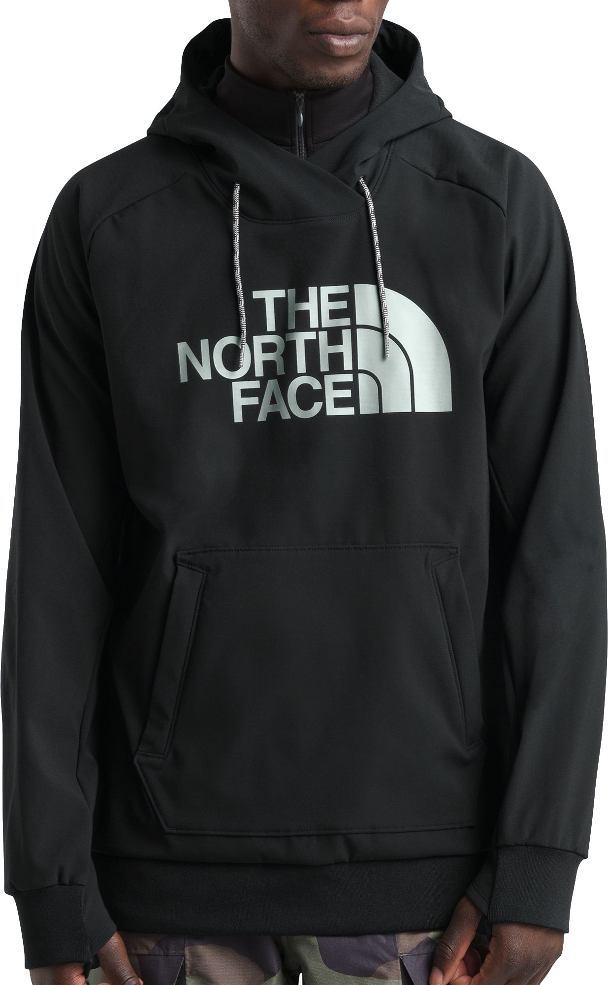 north face tekno logo hoodie