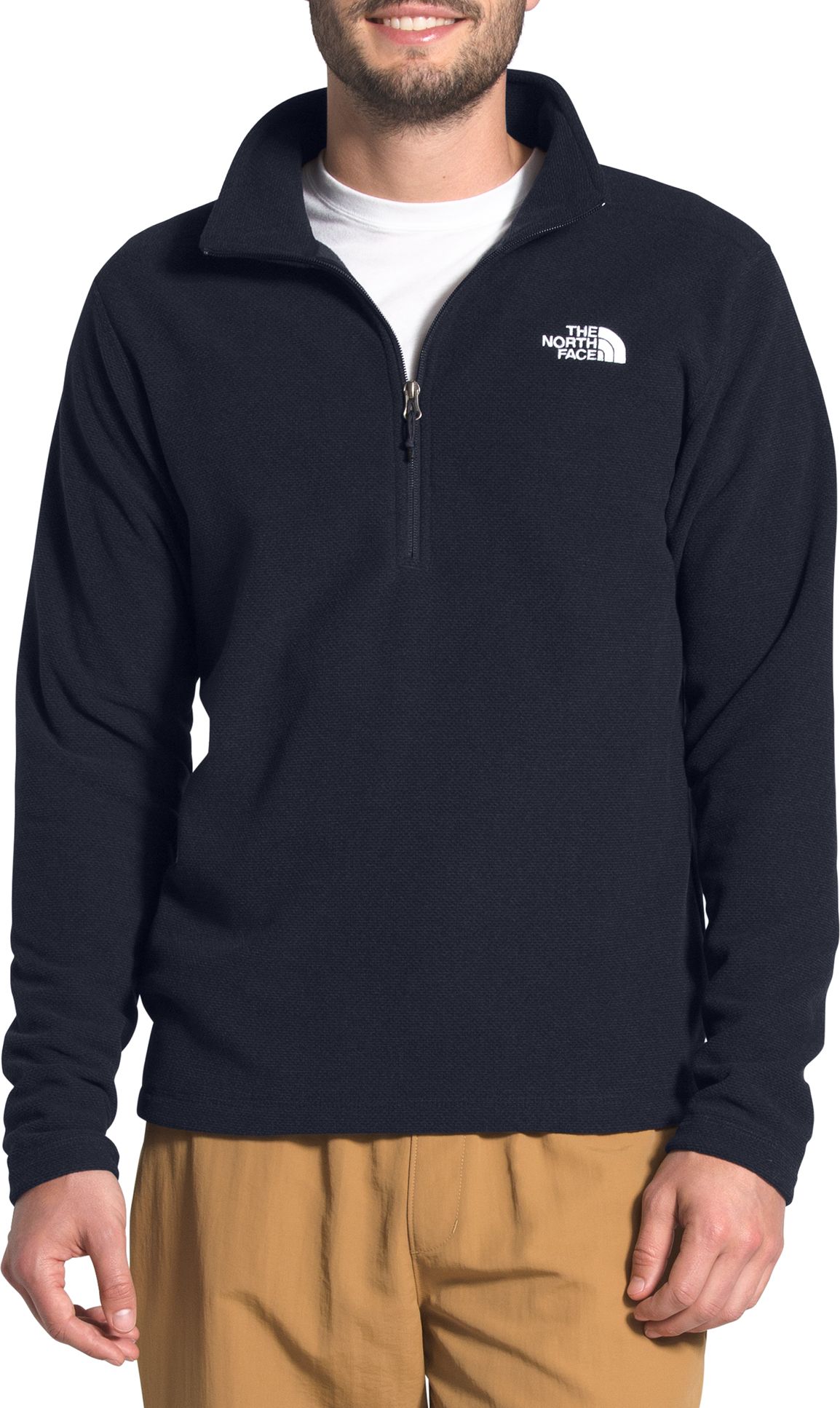 the north face half zip pullover