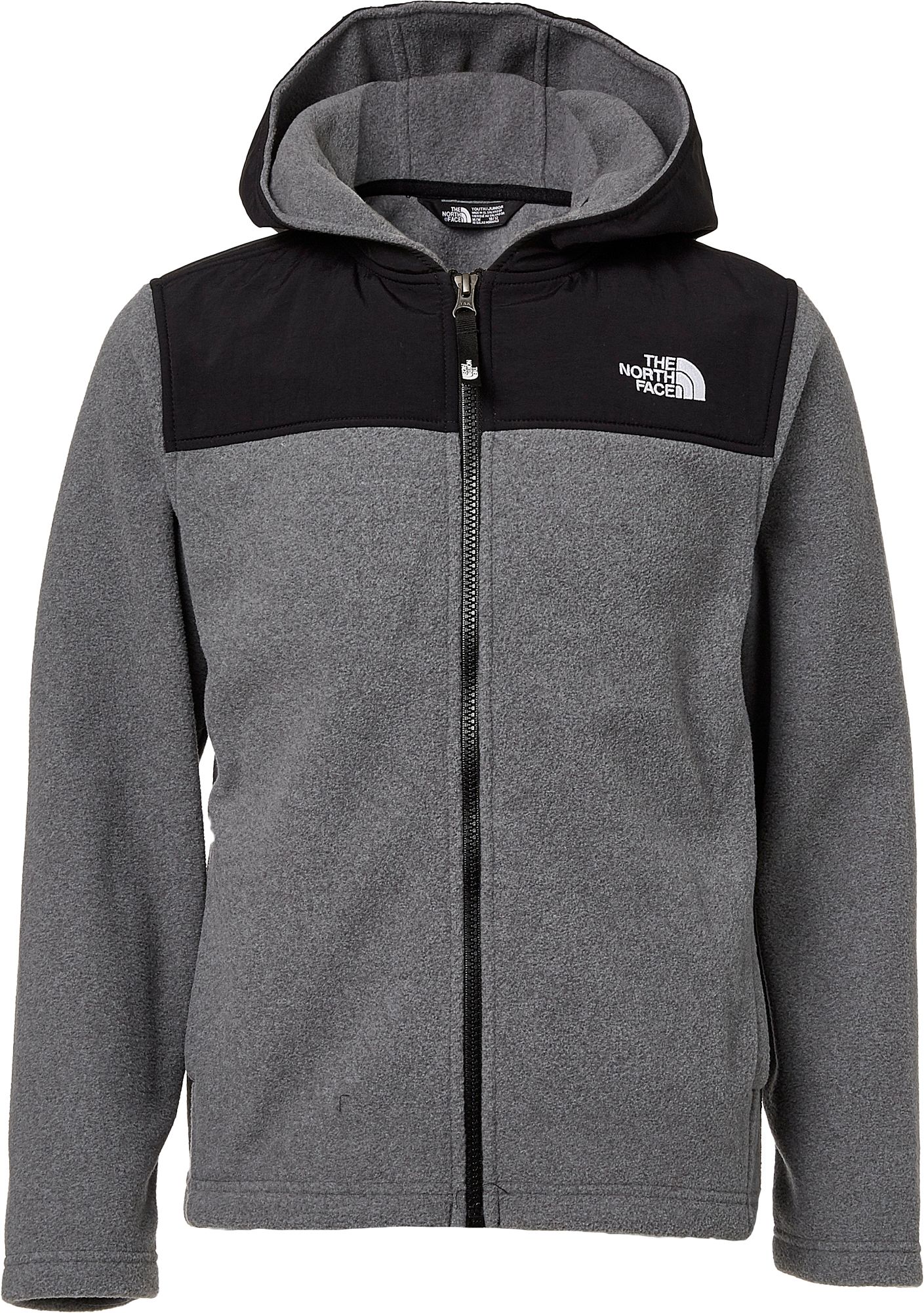 north face hooded fleece