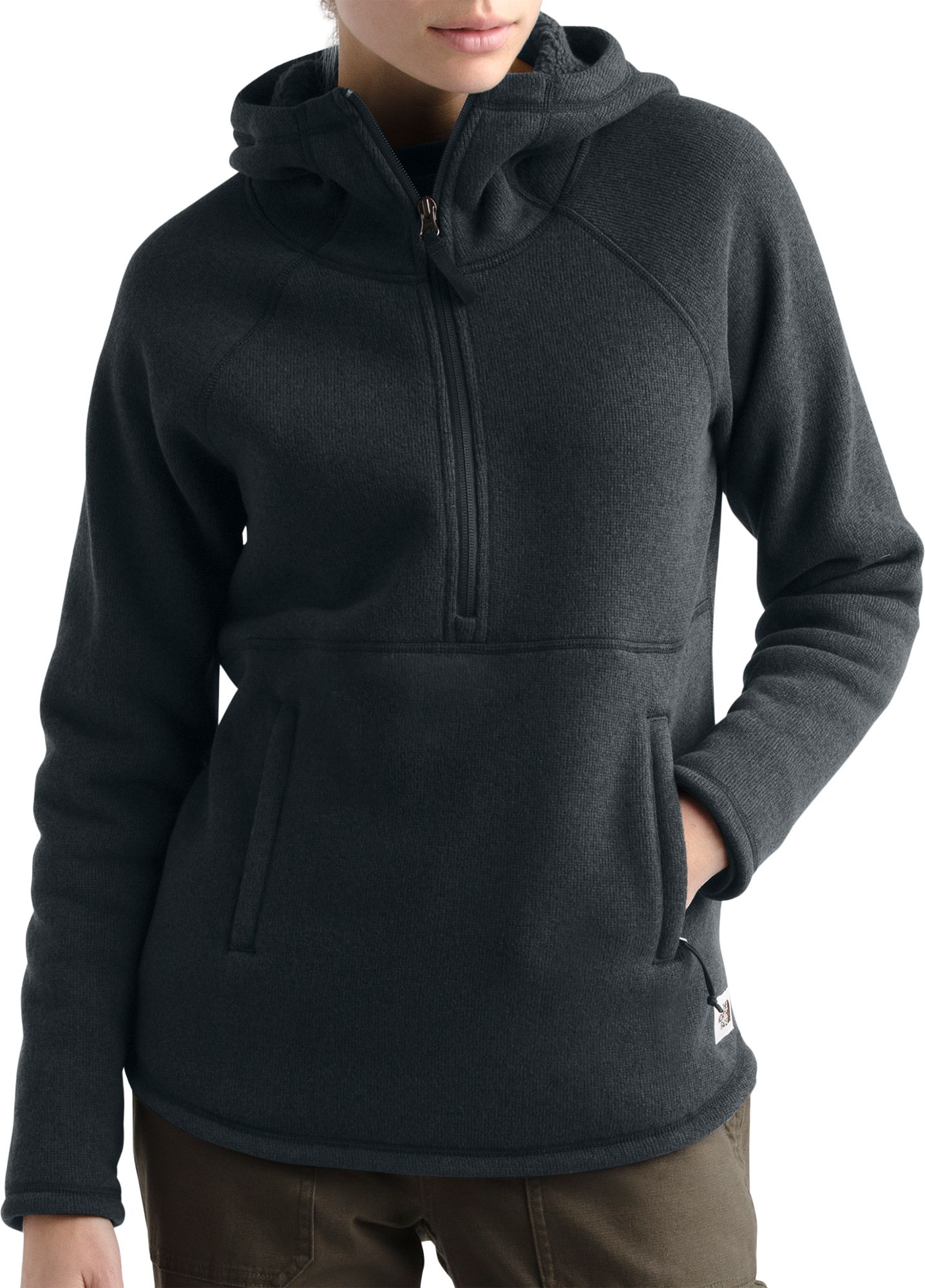north face crescent hoodie pullover