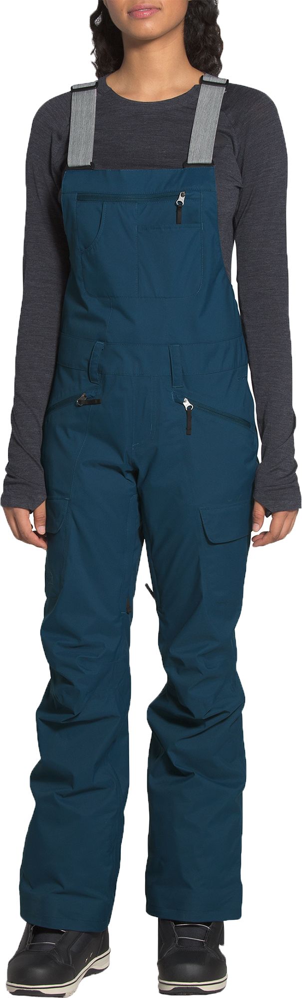 north face snow overalls