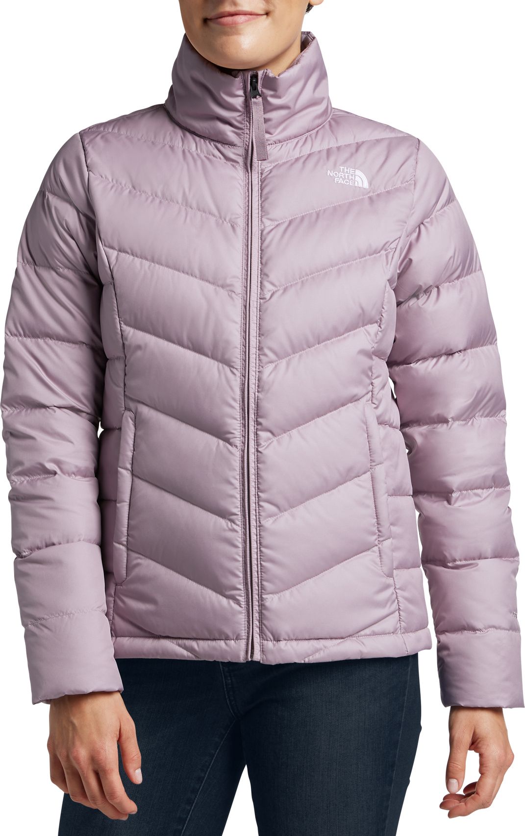 the north face misty rose nuptse