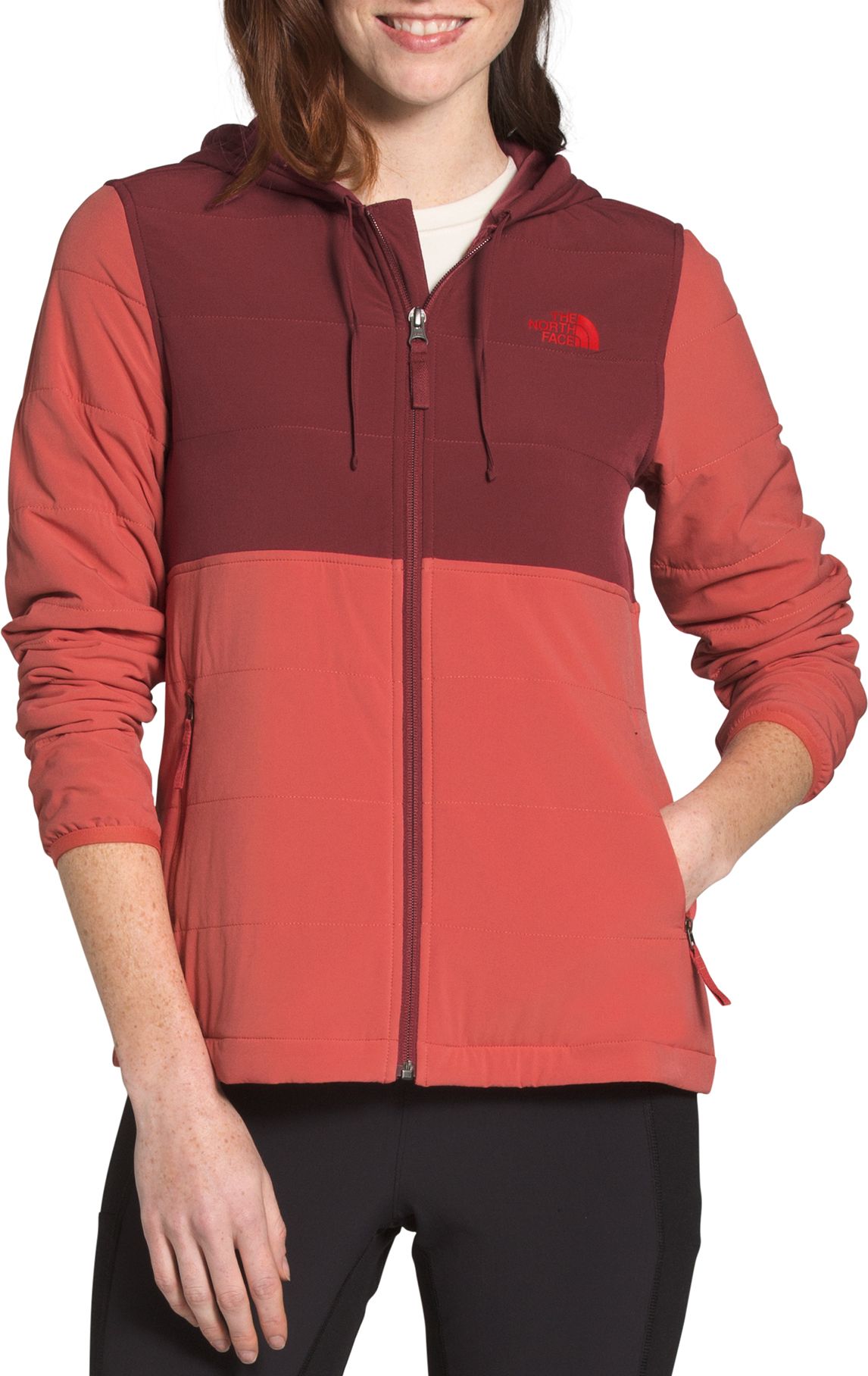 the north face women's mountain sweatshirt full zip hoodie