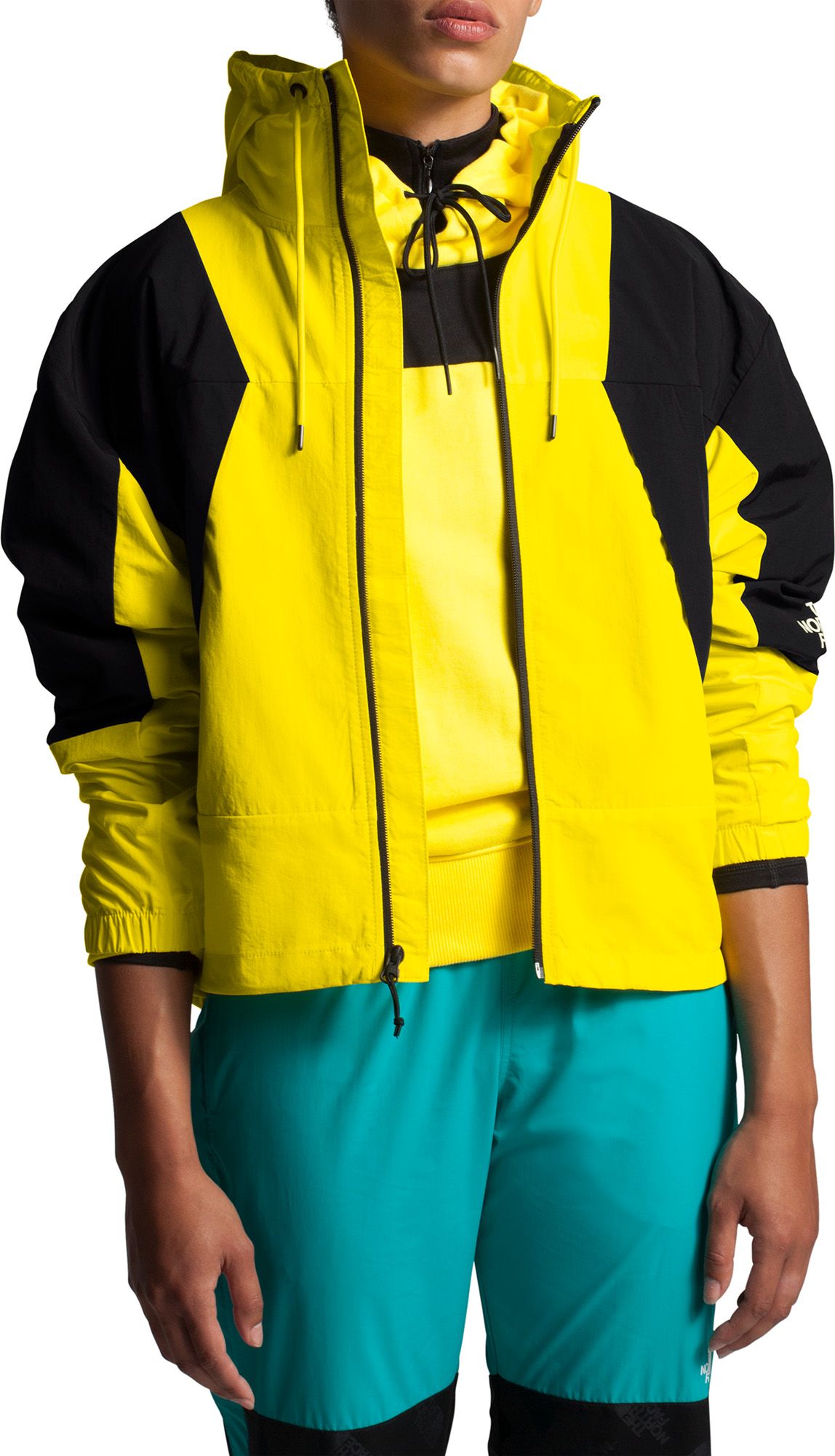 the north face panel wind jacket