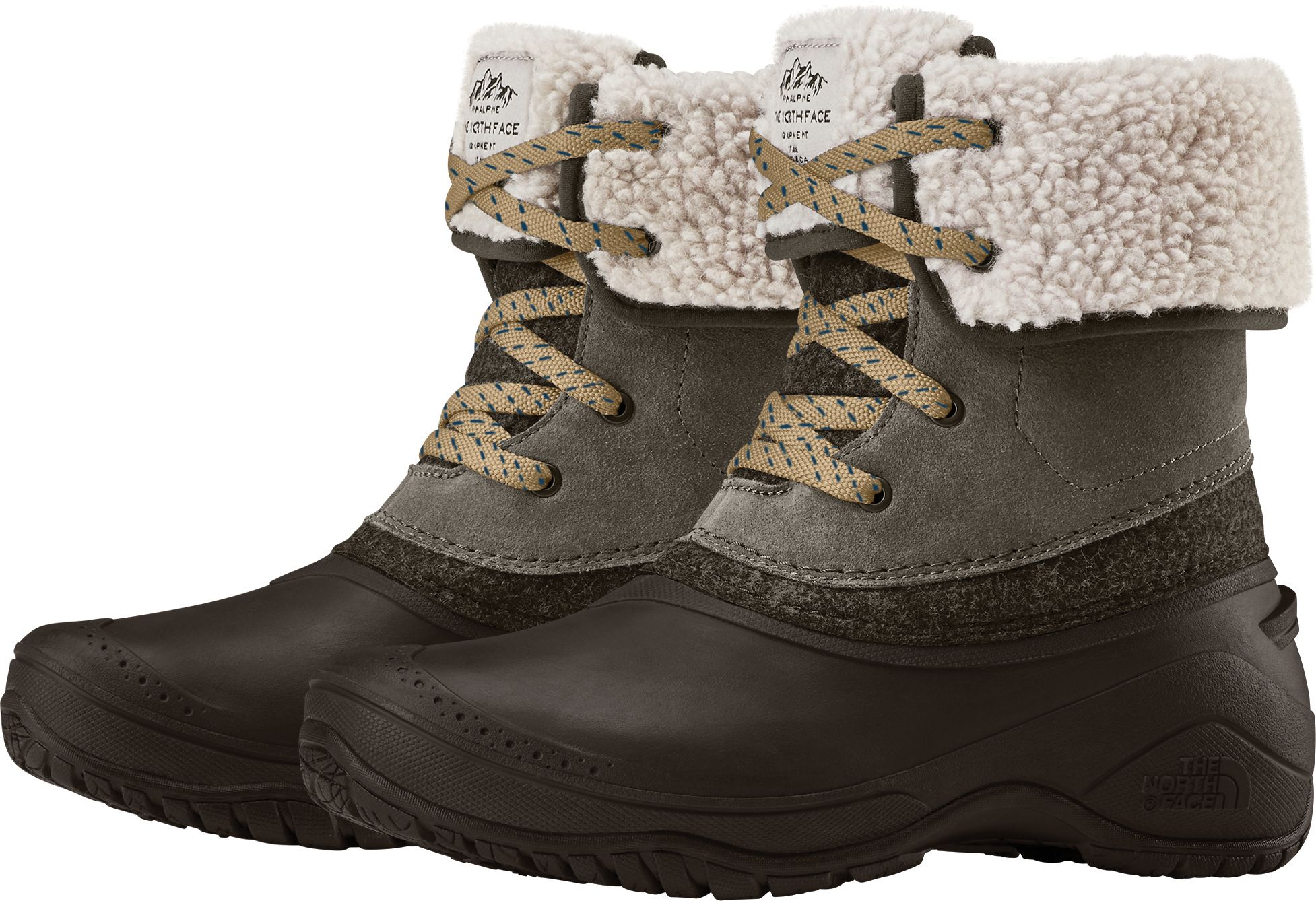 the north face women's shellista roll down winter boots