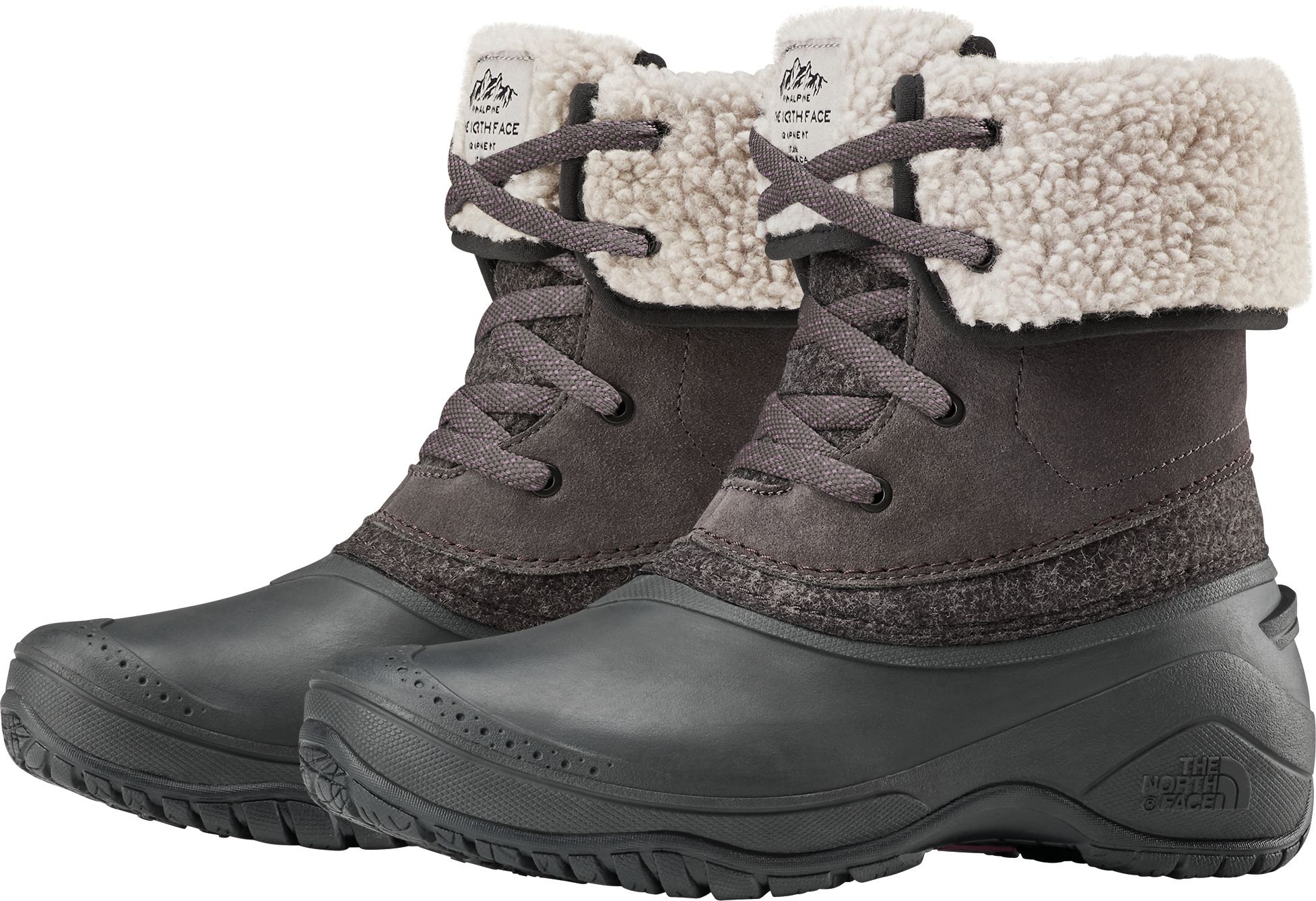 the north face women's shellista roll down winter boots