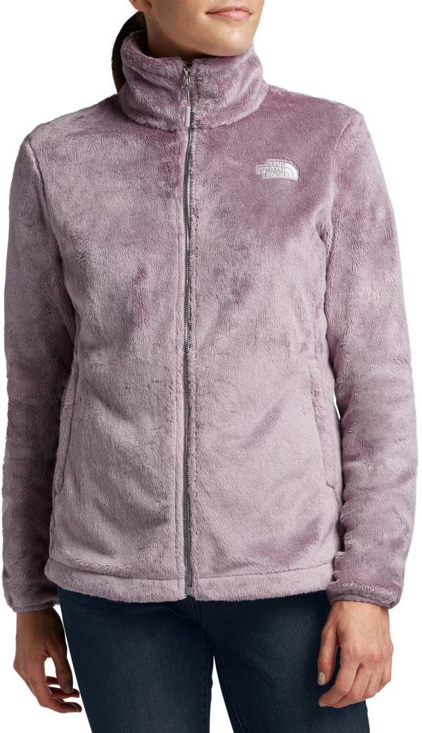 Women/'s Plush Fleece Jacket Warm Light Weight Zip Pockets Pink Medium M Only