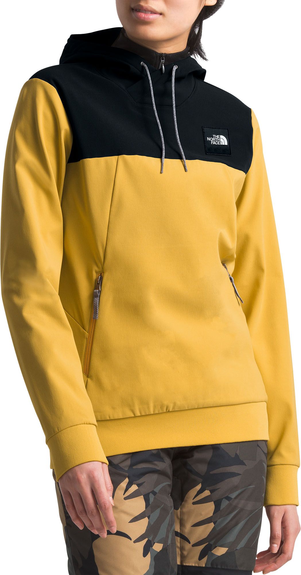 the north face logo hoodie