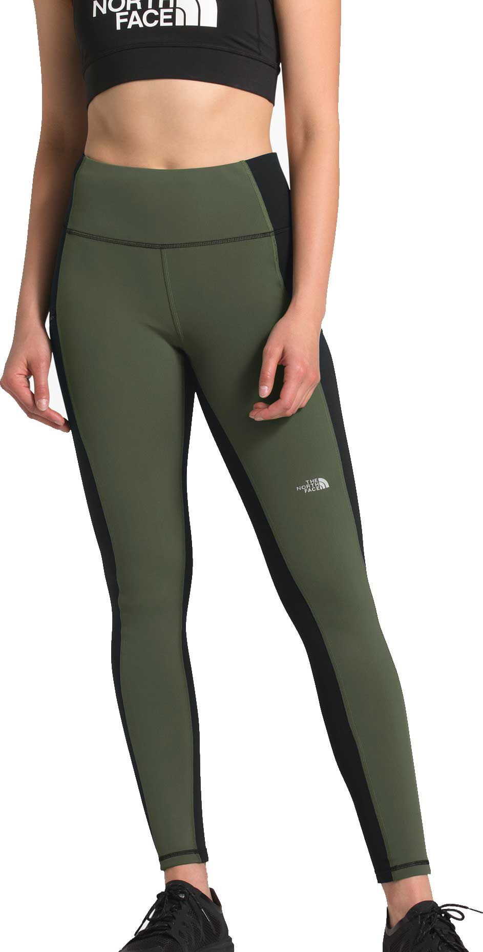 north face winter warm running tights