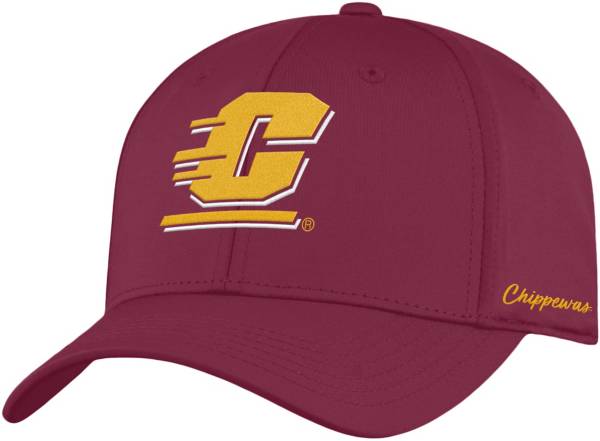 Top of the World Men's Central Michigan Chippewas Maroon Phenom 1Fit Flex Hat