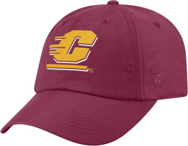 Top of the World Men's Central Michigan Chippewas Maroon Staple Adjustable Hat product image
