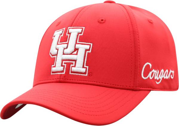 Top of the World Men's Houston Cougars Red Phenom 1Fit Flex Hat product image
