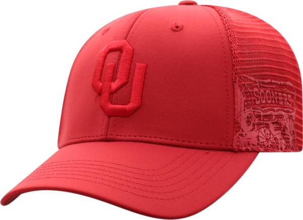 Top of the World Men's Oklahoma Sooners Crimson Dayblaster Nightfall 1Fit Flex Hat