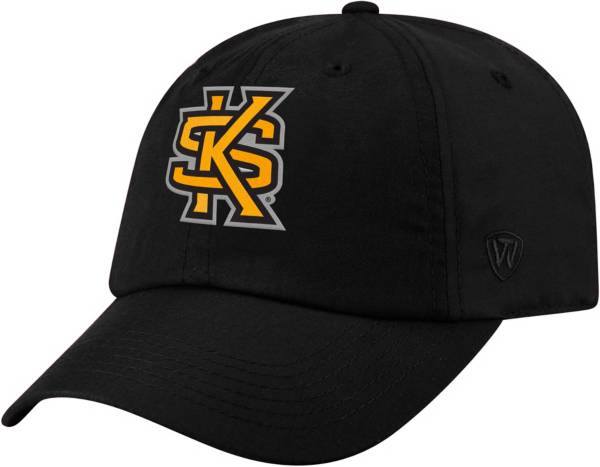 Top of the World Men's Kennesaw State Owls Staple Adjustable Black Hat product image