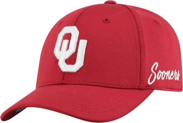 Top of the World Men's Oklahoma Sooners Crimson Phenom 1Fit Flex Hat