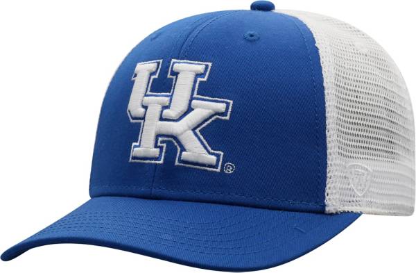 Top of the World Men's Kentucky Wildcats Blue/White Trucker Adjustable Hat