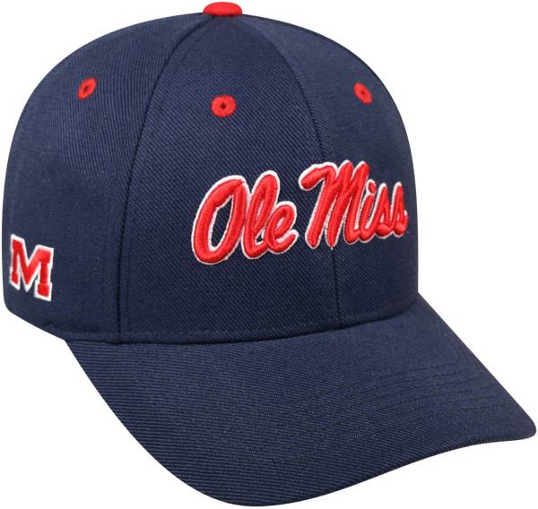 Top of the World Men's Ole Miss Rebels Blue Triple Threat Adjustable Hat