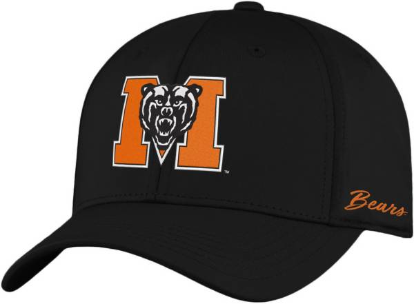 Top of the World Men's Mercer Bears Phenom 1Fit Flex Black Hat